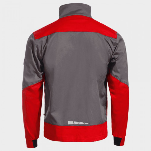 Работно яке EOS STRETCH RED/GREY