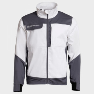 Работно яке EOS STRETCH WHITE/DARK GREY