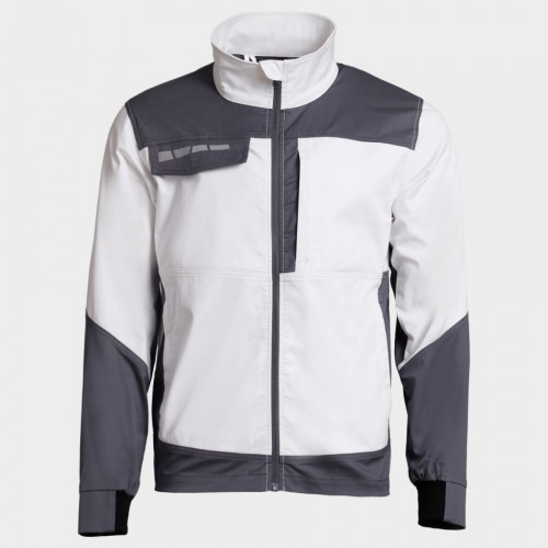 Работно яке EOS STRETCH WHITE/DARK GREY