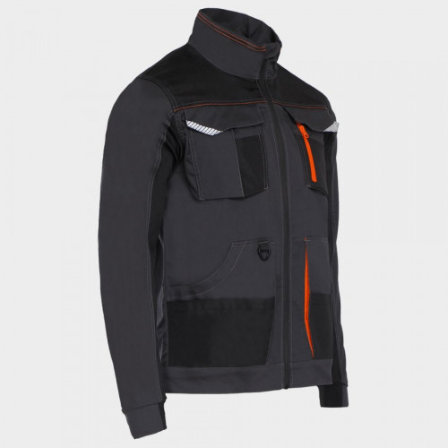 Работно яке KASTOR STRETCH GREY/ORANGE