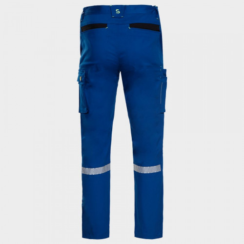 Работен панталон MELBOURNE STRETCH SPECIAL ROYAL BLUE/BLACK