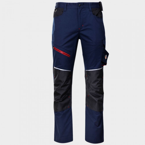 Работен панталон REVOLT 4STRETCH NAVY BLUE/BLACK