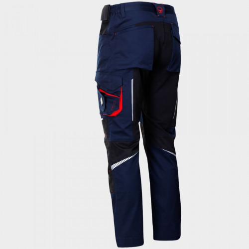 Работен панталон REVOLT 4STRETCH NAVY BLUE/BLACK