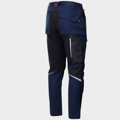 Работен панталон REVOLT 4STRETCH NAVY BLUE/BLACK
