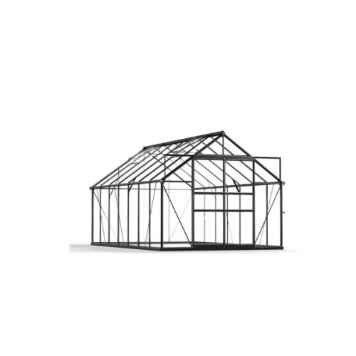 Поликарбонатна оранжерия с размери 370 х 243 х 230 см