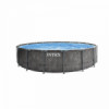 Басейн Intex 26742 Greywood с метална рамка, размер 4.57 x 1.22-megahome.bg