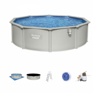 Сглобяем басейн BESTWAY 56384 с размери 460 х 120 см