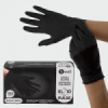 Еднократни нитрилни ръкавици Bwell PULSE - Черни-megahome.bg