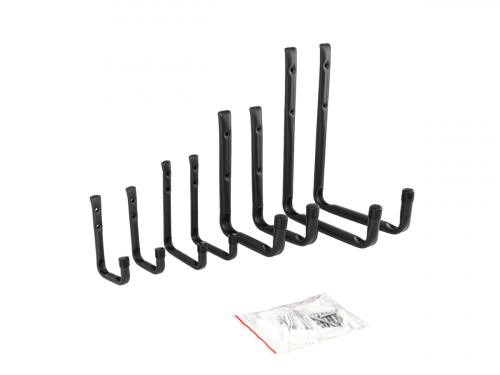 Комплект куки за инструменти Bradas 8 бр. с крепежи