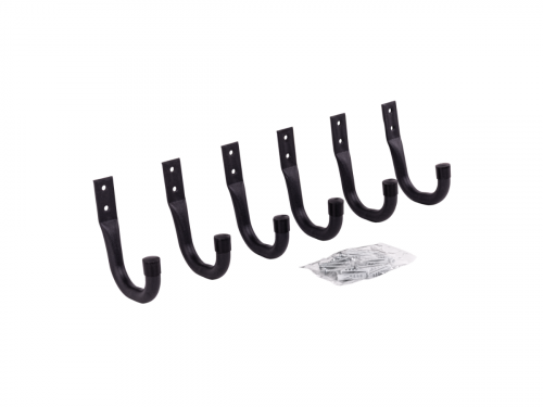 Куки за инструменти Bradas- J-образни - 185x155x15 мм с крепежи