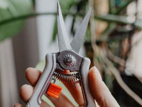 Градинска ножица Bradas White Line с право острие