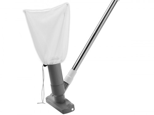 Комплект за почистване на басейн WHITE LINE -телескопична дръжка