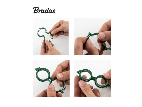 Скоби за растения 23 мм – 100 броя