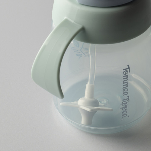 TRAINER STRAW НЕРАЗЛИВАЩА СЕ ЧАША СЪС СЛАМКА И ДРЪЖКИ 240мл 6м+