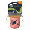 SUPERSTAR НЕРАЗЛИВАЩА СЕ ЧАША С МЕК Н-К с дръжки 300мл 6м+ розов-megahome.bg