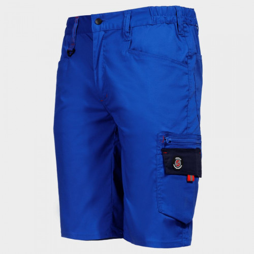 Работен къс панталон PRISMA LIGHT STRETCH ROYAL BLUE