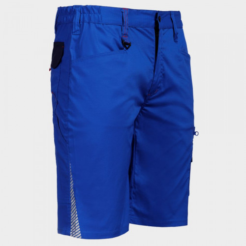 Работен къс панталон PRISMA LIGHT STRETCH ROYAL BLUE