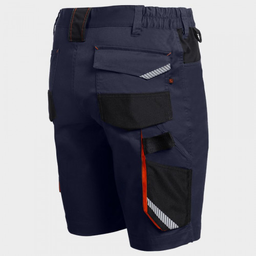 Работен къс панталон Kastor Stretch DARK BLUE/BLACK