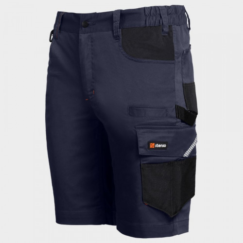 Работен къс панталон Kastor Stretch DARK BLUE/BLACK