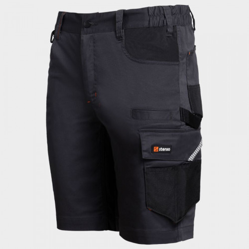 Работен къс панталон Kastor Stretch GREY/ORANGE