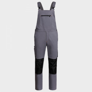 Работен полугащеризон MELBOURNE STRETCH GREY -BLACK