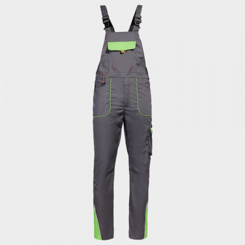 Работен полугащеризон PRISMA LIGHT STRETCH GREY- GREEN