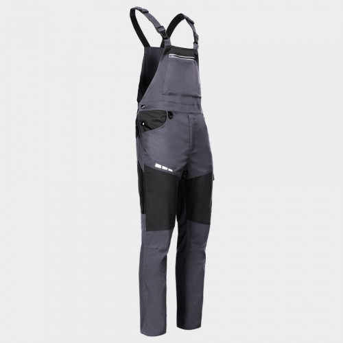 Работен полугащеризон EOS STRETCH LIGHT GREY -DARK GREY