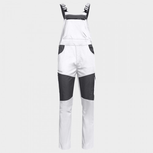 Работен полугащеризон EOS STRETCH WHITE -GREY