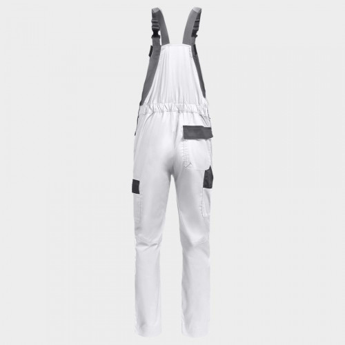 Работен полугащеризон EOS STRETCH WHITE -GREY