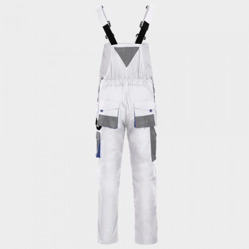 Работен полугащеризон KASTOR WHITE