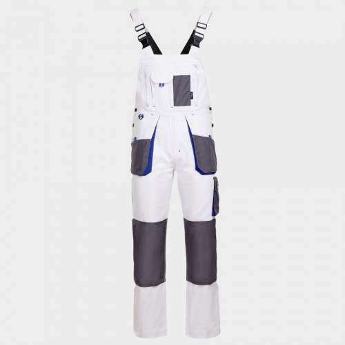 Работен полугащеризон KASTOR WHITE