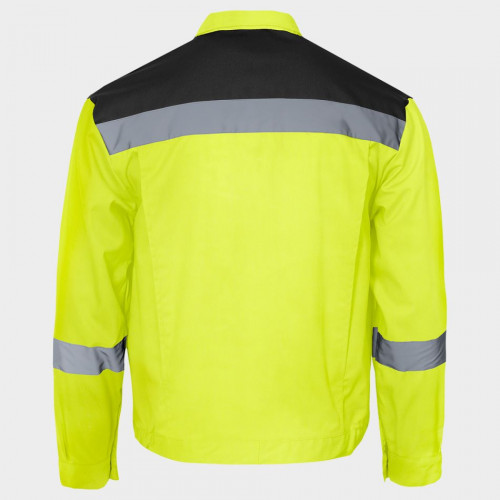 Сигнално работно яке COLLINS SUMMER HV YELLOW