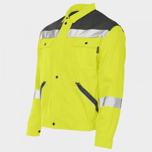 Сигнално работно яке COLLINS SUMMER HV YELLOW