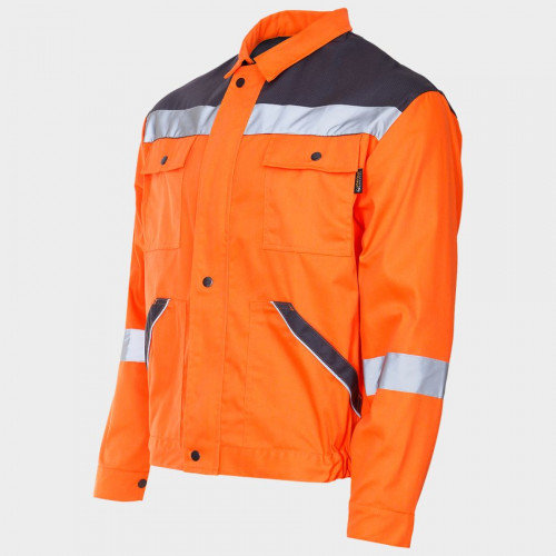 Сигнално работно яке COLLINS SUMMER HV ORANGE