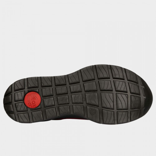 Работни обувки DIAN ALICANTE BLACK и RED O1 FO SRC 3535