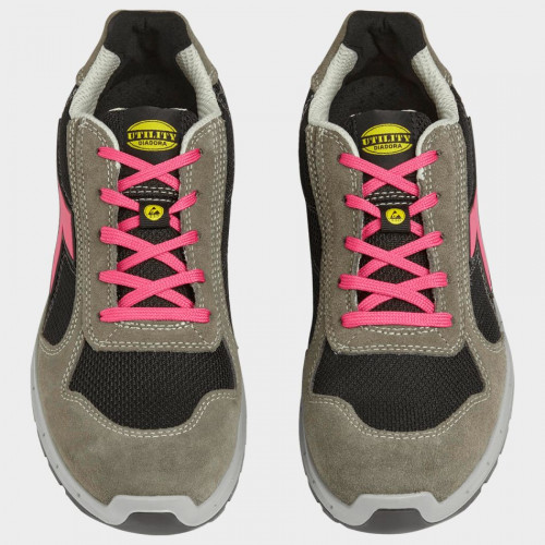 Работни обувки DIADORA RUN A.BOX LOW S1PS FO SR ESD GREY- BLACK