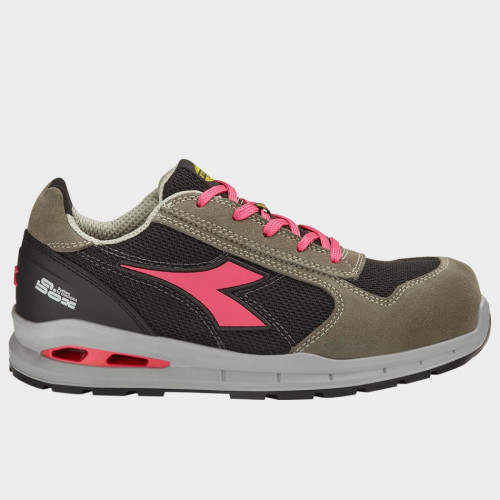 Работни обувки DIADORA RUN A.BOX LOW S1PS FO SR ESD GREY- BLACK