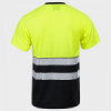 Светлоотразителна тениска PRISMA HV YELLOW/BLAC-megahome.bg