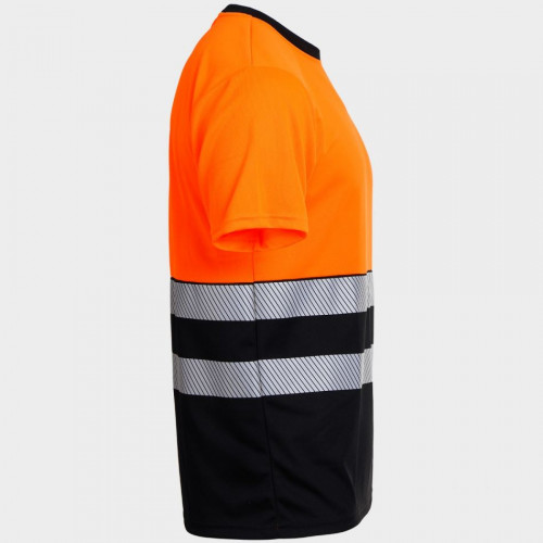 Светлоотразителна тениска PRISMA HV ORANGE/BLACK