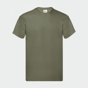 Тениска Fruit of the Loom ORIGINAL T - Olive