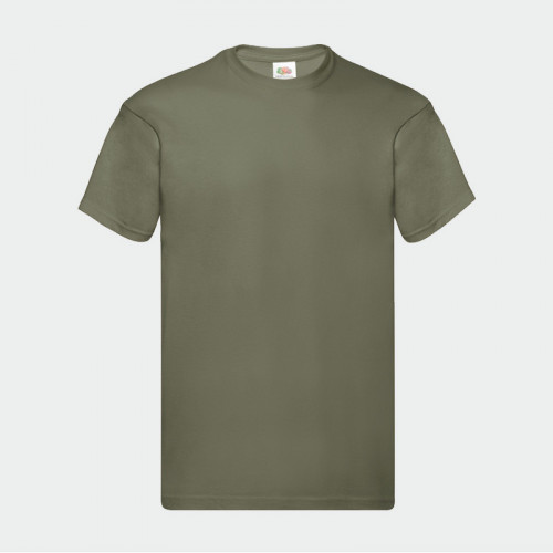 Тениска Fruit of the Loom ORIGINAL T - Olive