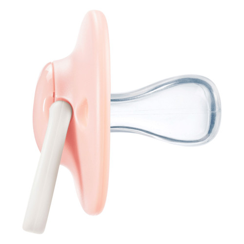 Ортодонтични залъгалки AnyTime 2 бр. 0- 6 м- розово и крем Пате