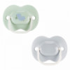 Ортодонтични залъгалки AnyTime 2 бр. 0- 6 м- син- зелен Птиче-megahome.bg