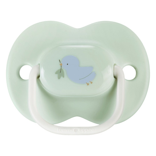 Ортодонтични залъгалки AnyTime 2 бр. 0- 6 м- син- зелен Птиче