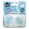 Залъгалки 0-6 месеца (2 бр.)Tommee Tippee Night Time - син-megahome.bg