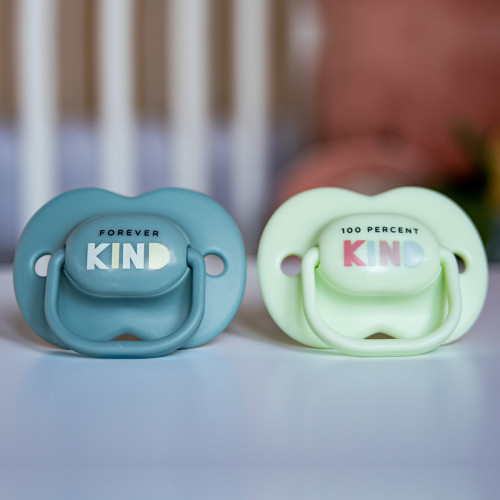 Tommee Tippee AnyTime залъгалки 6-18 месеца -син и зелен -  KIND