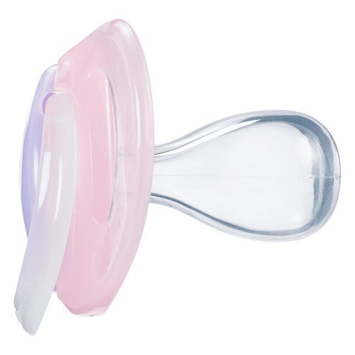 2 бр. залъгалки Tommee Tippee Night Time 18 -36 м- бяло и розово