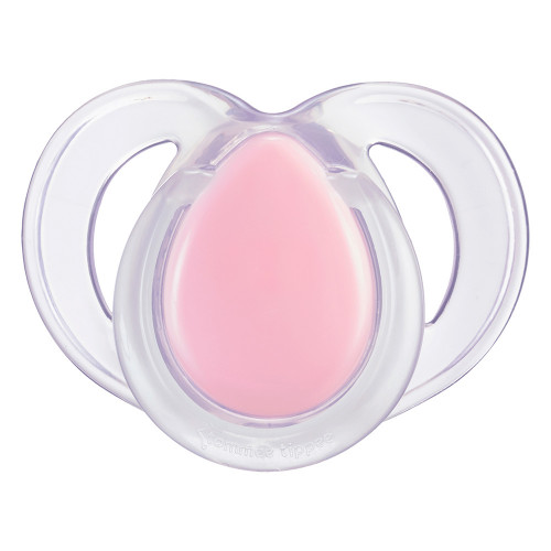 2 бр. залъгалки Tommee Tippee Night Time 18 -36 м- бяло и розово