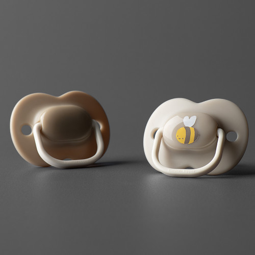 Залъгалки Tommee Tippee ANY TIME 2бр.- 18-36 м- кафяво и бежово