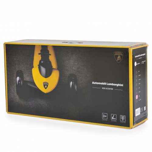 Тротинетка Lamborghini Pro жълт цвят